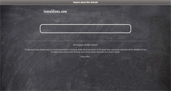 Desktop Screenshot of inmaldives.com